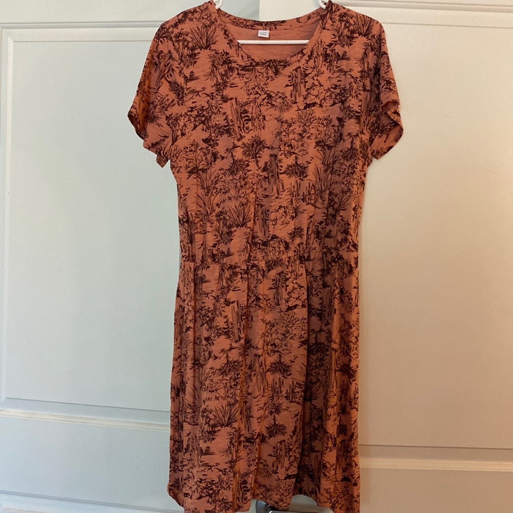 Old Navy cactus print dress